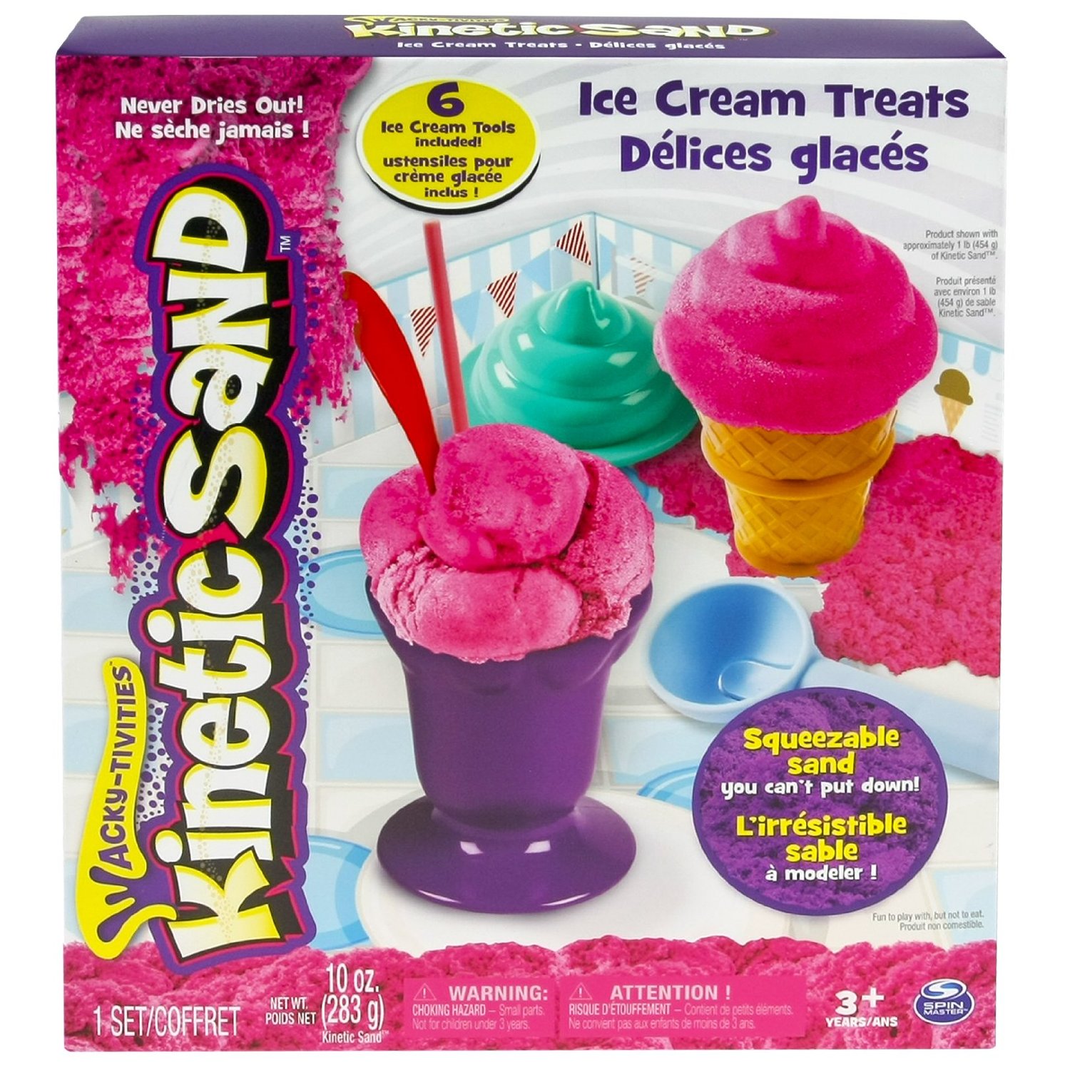 Kinetic Sand Kit Ice Cream 6027986 di Spin Master