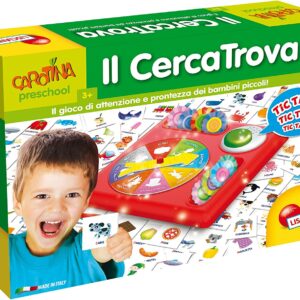 Carotina Preschool Il CercaTrova, Lisciani Giochi 56583