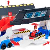 PAW Patrol, Paw Patroller Veicolo Trasformabile Deluxe con 2 lanciatori, Personaggio di Ryder e Quad, Spin Master 6060442 - immagine 2