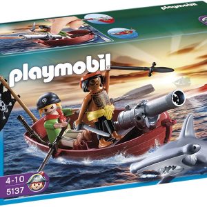 Playmobil 5137 - Barca dei pirati con pesce martello