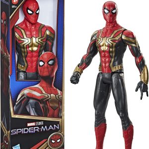 Spiderman- Spider-Man con armatura integrale Iron Spider Titan Hero Series 30 cm  F0233-F1931 Hasbro