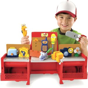 Fisher Price N6840 Camioncino banco da lavoro di Manny oggetto esposto nuovo ma esposto