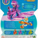 Petronix - Motocicletta  Con Personaggio Emma Articolato Da 7 Cm E Zaino Removibile PET00000 - immagine 3