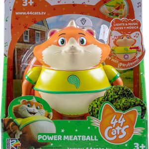 44 Gatti Polpetta con Luci o Suoni 15 cm Prodotto Ufficiale 3+[ Parla Canta in Italiano ]