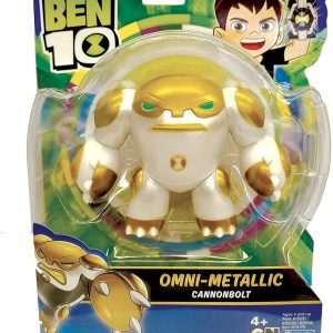 Ben 10 Omni-Metallic Cannonbolt figura articolata di Giochi Preziosi BEN66200