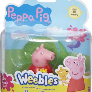Peppa Pig Weebles, sempre in piedi, + 18 mesi, Giochi Preziosi CCP05110