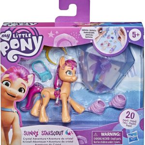 My Little Pony - A New Generation Movie Crystal Adventure Sunny Starscout, Hasbro F2454-F1785