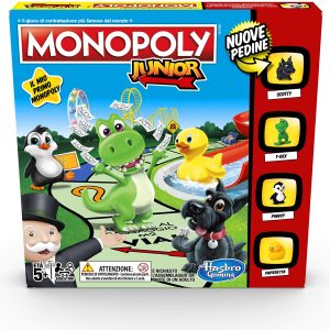 Monopoly Junior (gioco in scatola) Hasbro Gaming A6984