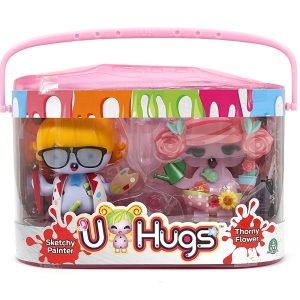 U-Hugs  - Bambola Flower e Painter di Giochi Preziosi UHU16000
