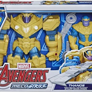 Marvel Avengers Mech Strike Thanos e armatura, Hasbro F0264