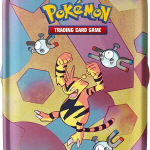 Pokémon Mini Tin Scarlatto e Violetto-151, Miniscatola da collezione del GCC Electabuzz  in italiano