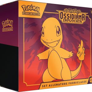 Pokémon Set Allenatore Fuoriclasse dell’espansione Scarlatto e Violetto - Ossidiana Infuocata del GCC Pokémon originale edizione in italiano