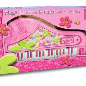 Bontempi - NOVITA' Tastiera 37 Tasti, Colore Rosa, 10 2071