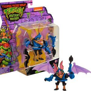 Turtles Movie -Turtles Mutant Mayhem - Wingnut personaggio base 12 cm, Giochi Preziosi TU805H00