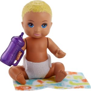 Barbie Babysitter Bambino Biondo Mattel FHY80-FHY76  Mattel