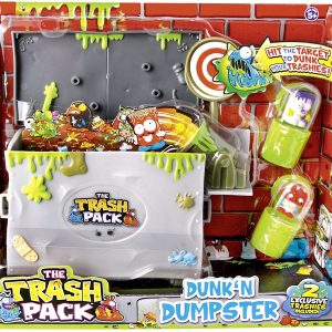 Trash Pack, cassonetto della spazzatura con due mostri immondizia