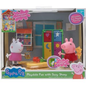 Peppa Pig - La camera dei giochi, Suzy e Peppa, Giochi Preziosi PPC43000