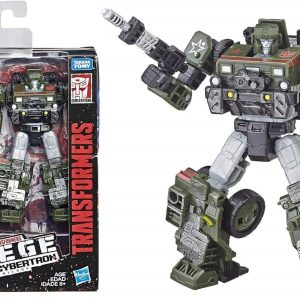 Transformers Generations War for Cybertron - Robot Deluxe Houd Jeep da 14 cm, trasformabile 2 in 1 , Hasbro E3432-E3537