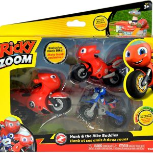 Nuovo Ricky Zoom -in blister con personaggi Moto Hank il genitore - Ricky Zoom  -  Loop lunghe circa 9 cm cod rcy 02000