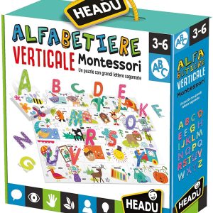 Alfabetiere Verticale Montessori, Headu  IT23585