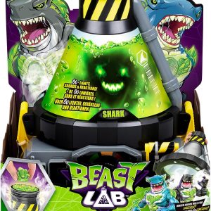 Beast Lab SHARK - Laboratorio con luci e suoni, esegui esperimenti per creare la tua Bestia Squalo,Giochi Preziosi BTL00000