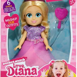 Love Diana - Bambola Principessa, 15 cm, Giochi Preziosi LVE06000
