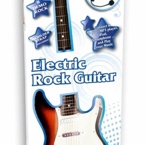 Bontempi 24 1310 - Chitarra Rock Elettrica con 6 Corde in Metallo confezione cm 73 circa