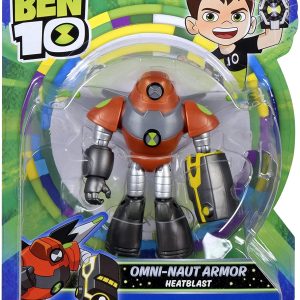 Ben 10 Action Figures-Space Armor Heatblast, Giochi Preziosi BEN58000