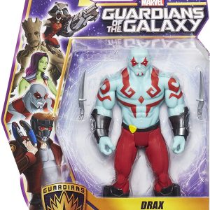 Guardiani della galassia personaggio articolato Drax di Hasbro B6666-B6662
