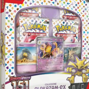 Pokemon Scarlatto e Violetto 151 Collezione Alakazam EX in italiano