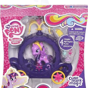 My Little Pony Cutie Mark Magic Princess Twilight Sparkle Charm Carriage (carrozza), Hasbro B0359