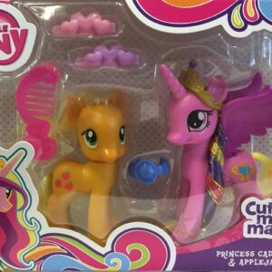 my little pony cutie mark magic PRINCESS CADANCE & APPLEJACK hasbro A2004