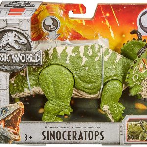 Jurassic World - SINOCERATOPS  Dinosauro con Suoni di Mattel FMM31