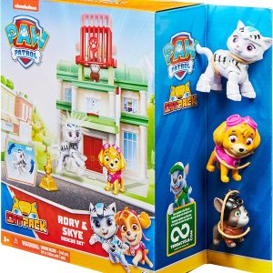 Paw Patrol, Set Gioco Cat Pack con personaggi Rory e Skye, Spin Master 6064747