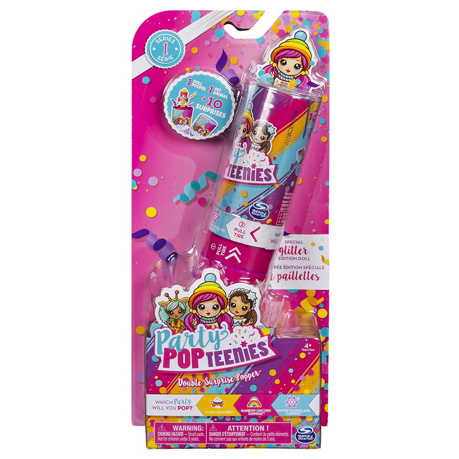 Party Pop Teenies - Confezione da 2 Bamboline casuali di Spin Master 6044093