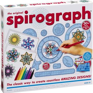 Spirograph Set con Pennarelli con 30 Accessori inclusi, CLC04111 - CLC04122 Grandi Giochi