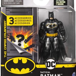 Batman con armatura Personaggio Articolato da 10 Cm , Spin Master 6058529