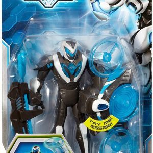 Max Steel Figura Di Azione Lancia Dischi, Mattel BCH12-Y9507