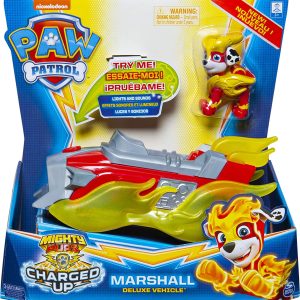NOVITA' PAW Patrol, Mighty Pups Charged Up MARSHALL , con luci e suoni, Spin Master 6055753 NOVITA' NATALE