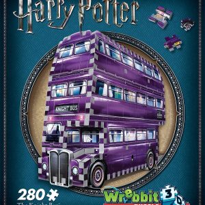 The Knight Bus Harry Potter – Il Prigioniero di Azkaban  Wrebbit Puzzle w3d-0507 , 280 pezzi, 26 x 7 x 19 cm