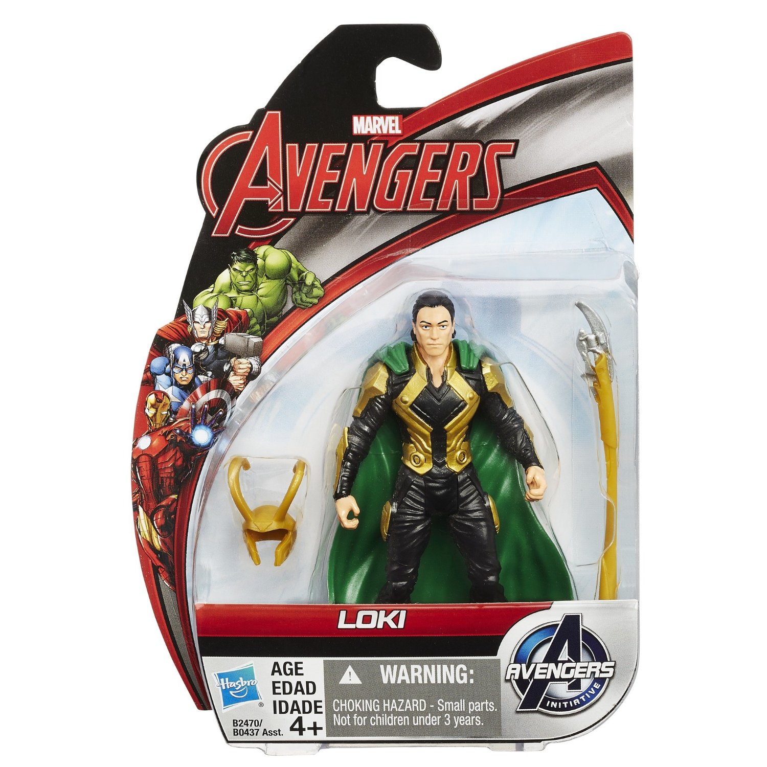 Marvel-Avengers collezzione Action Figures Loki 10cm. B0437-B2470 di Hasbro