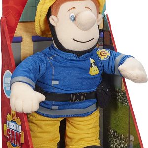 Sam il pompiere 12 Pollici - Talking Plush Fireman Sam parlante in lingua inglese
