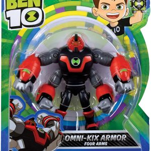 Ben 10 Action Figure-Four Arms Omni Kix Armor DI Giochi Preziosi BEN55000
