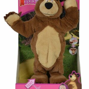 Simba 109308236 - Orso Masha Ballerino, 32 cm funziona a pila