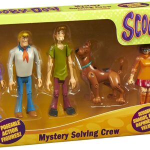 Scooby-Doo - Set 5 figure articolate, Giochi Preziosi CCP30001