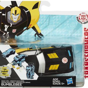Transformers Robots in Disguise 1-Step Changers Night Ops Bumblebee, Hasbro B2990-B0068