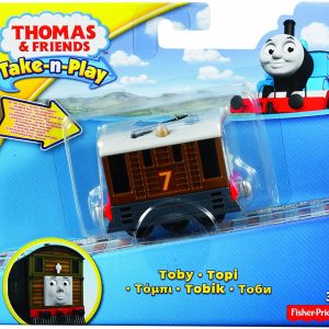 Trenino Thomas, Veicolo Toby luci e Suoni, Mattel Y9468 -T2991