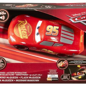 Cars 3 - Saetta McQueen Interattivo, risponde al movimento di Mattel FGN54