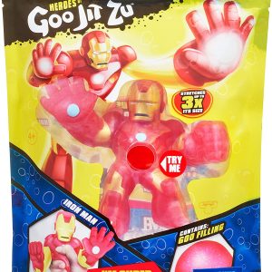Heroes of Goo Jit Zu Marvel Iron Man 13 cm, Grandi Giochi GJT04000