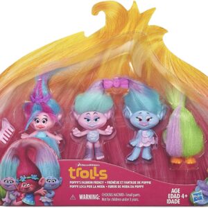 Trolls Poppy's Fashion Frenzy Set di HASBRO B6557-B7363